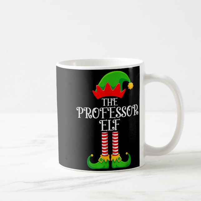 Professor Elf Christmas Family Matching Funny Love Coffee Mug (Right)