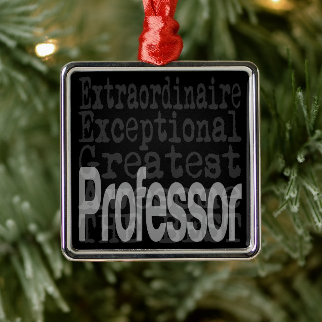 Professor Extraordinaire Metal Tree Decoration (Tree)