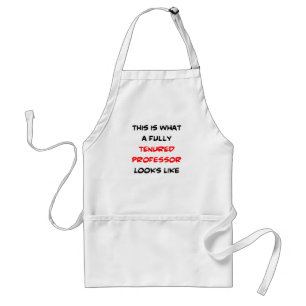 professor fully tenured standard apron