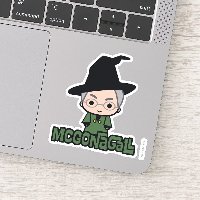 Professor McGonagall Cartoon Character Art (Detail)