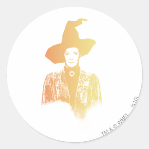 Professor Minerva McGonagall Classic Round Sticker