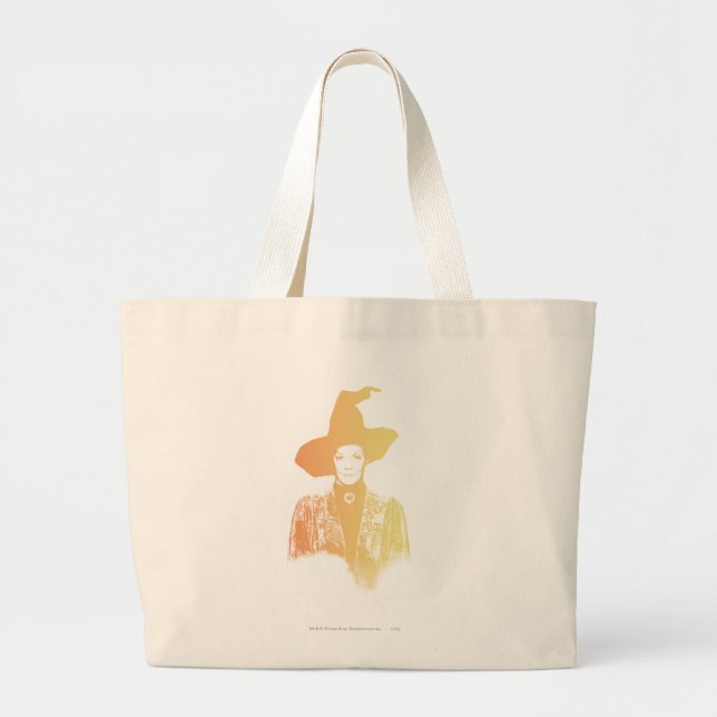 Professor Minerva McGonagall Large Tote Bag (Front)