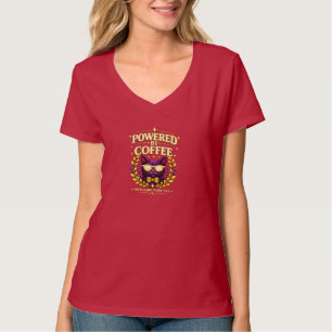 Professor Purr-Ple™ – Powered by Coffee T-Shirt