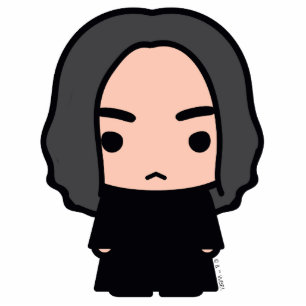 Professor Snape Cartoon Character Art Photo Sculpture Magnet