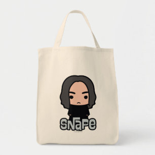 Professor Snape Cartoon Character Art Tote Bag