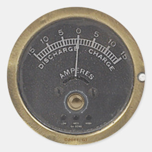 Professor Temple's Reciprocating Amstadt Classic Round Sticker