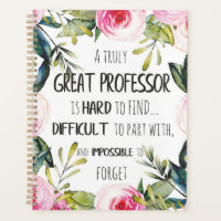 Professor Thank You Gift Appreciation Office Decor