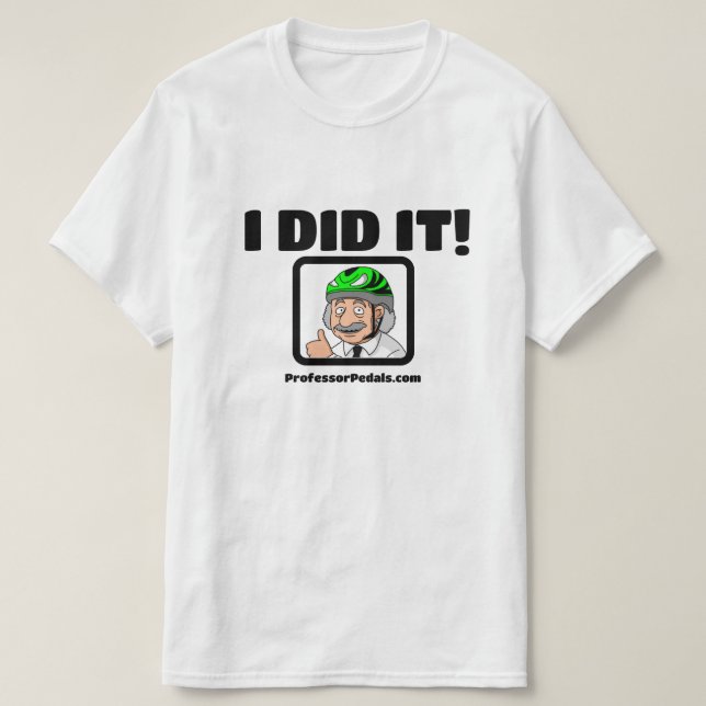 Professor Yearbook Photo Shirt (Design Front)