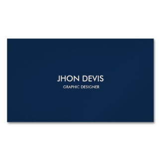 Proffesional Elegant Magnetic Business Card