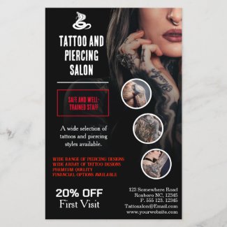 Proffesional Tattoo and Percing Salon Business