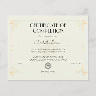 Proficient Certificate of Completion Course