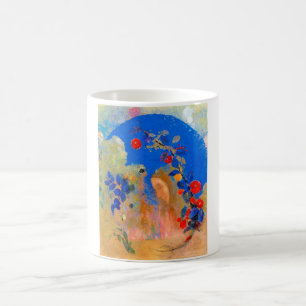 Profile beneath an Arch, Redon Coffee Mug