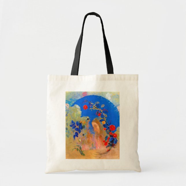 Profile beneath an Arch, Redon Tote Bag (Front)