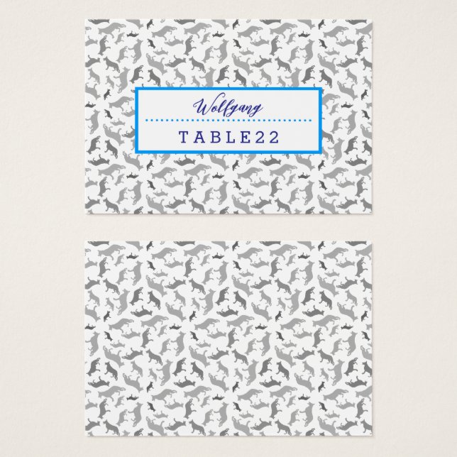 Profile Card (Front & Back)