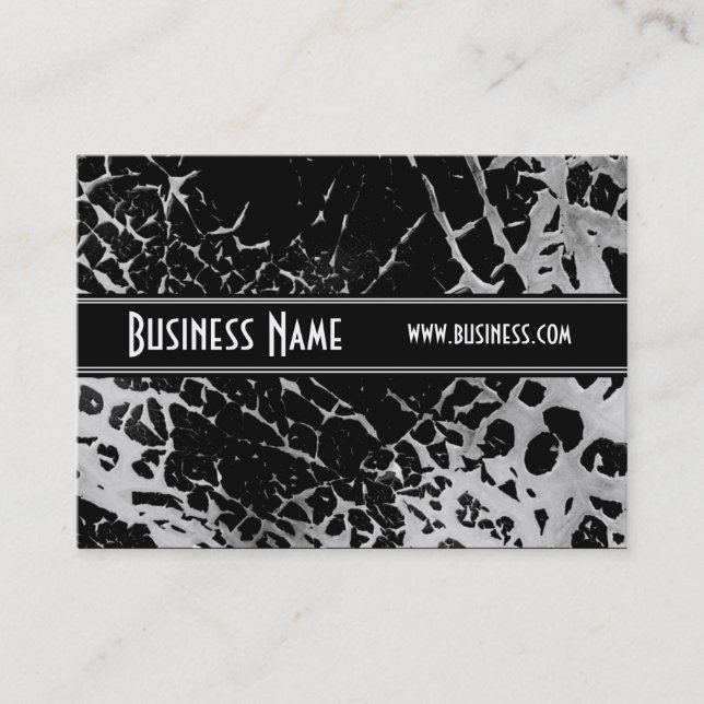 Profile Card Black & White Style Broken (1s) (Front)