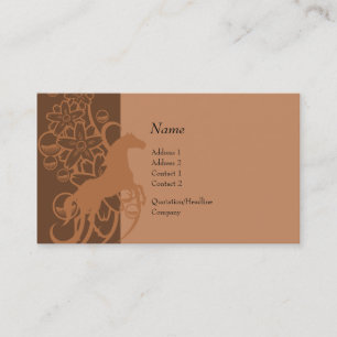 Profile Card - Decorative Horse