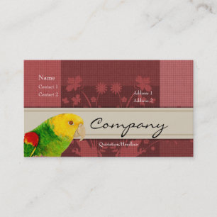 Profile Card - Parrot