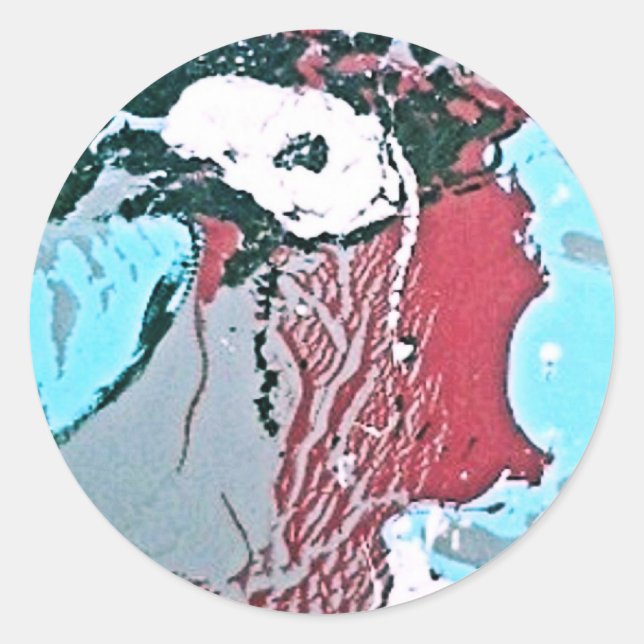 PROFILE II CLASSIC ROUND STICKER (Front)