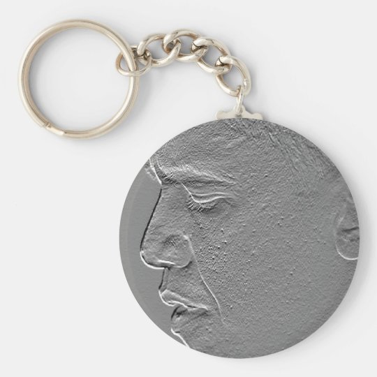 Profile In Courage Basic Round Button Key Ring