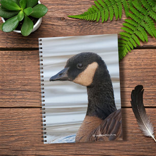 Profile of a Cackling Goose Notebook
