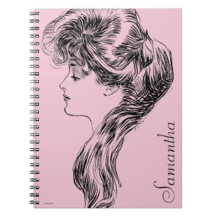 Profile Of A Gibson Girl, 1903 Notebook