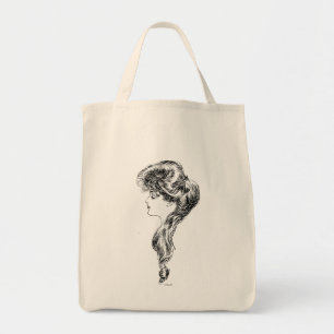 Profile Of A Gibson Girl, 1903 Tote Bag