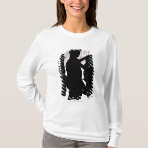 Profile of a man dancing with women in a nightclub T-Shirt