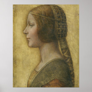 Profile of a Young Fiancee Poster