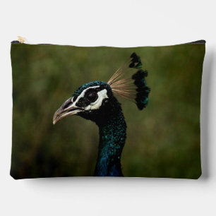 Profile of Peacock  Accessory Pouch