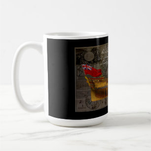 Profile Painting of Ship Jersey Coffee Mug
