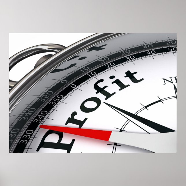 profit motivation poster (Front)