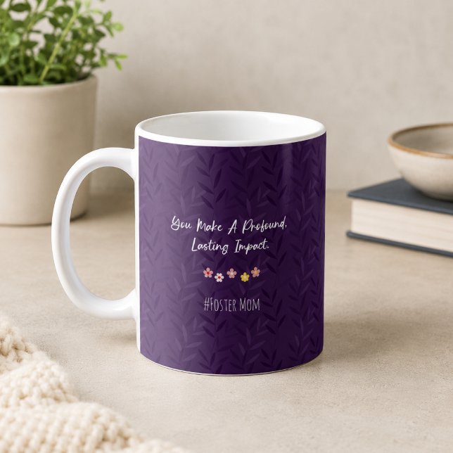 Profound Impact Foster Parent Love Customisable Coffee Mug (Creator Uploaded)