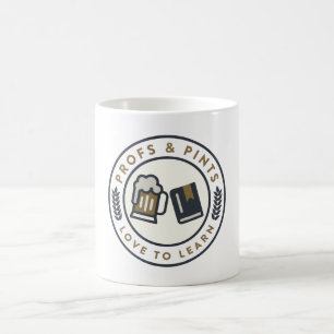 Profs and Pints-basic coffee mug-seal Coffee Mug
