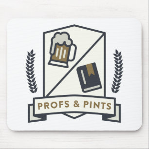 Profs and Pints mousepad