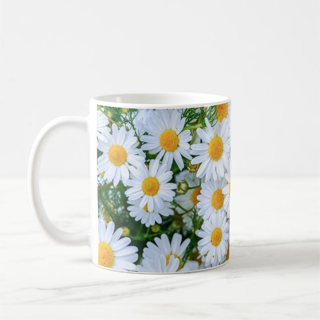 Profusion of Daisies Coffee Mug (Left)