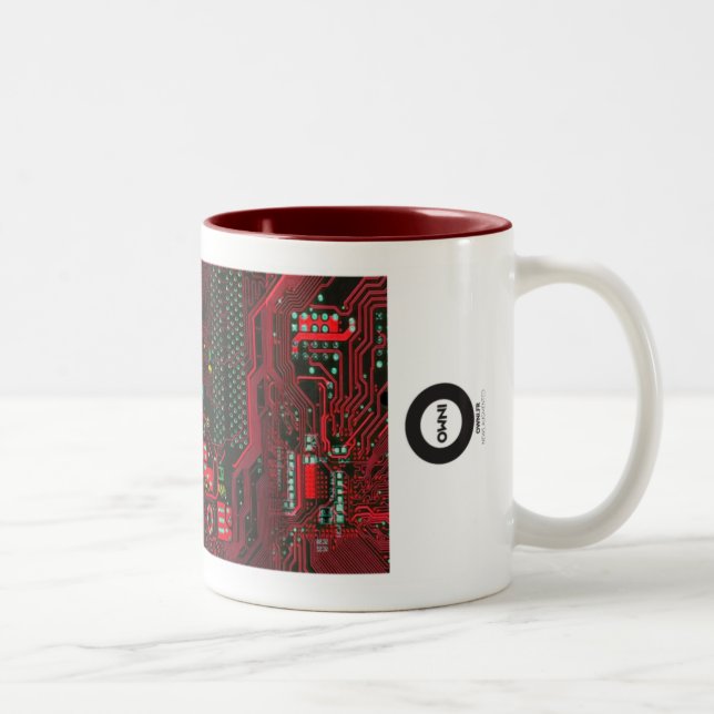 Programmed obsolescence Two-Tone coffee mug (Right)