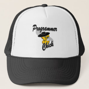Programmer Chick #4 Trucker Hat