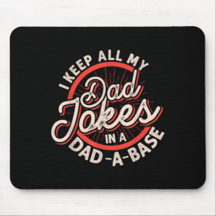Programmer Dad Nerdy Father Database Geeky Dad Jok Mouse Mat