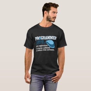 programmer definition Geek Computerfreak Nerd T-Shirt
