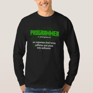 Programmer Definition Syntax Programming Software T-Shirt