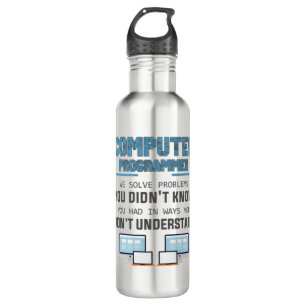 Programmer developer computer scientist gift-IXe3i 710 Ml Water Bottle