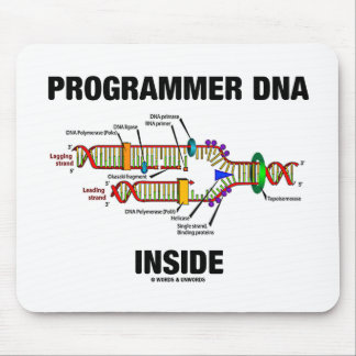 Programmer DNA Inside (DNA Replication) Mouse Mat