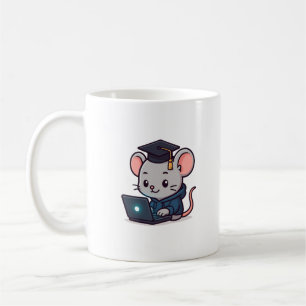 Programmer Graduation Kawaii Funny Mouse Coffee Mug