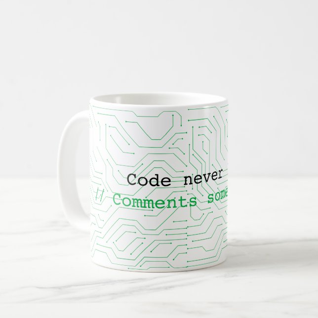 Programmer Humour Pun Coffee Mug (Front Left)