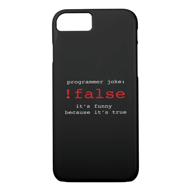 PROGRAMMER JOKE Case-Mate iPhone CASE (Back)