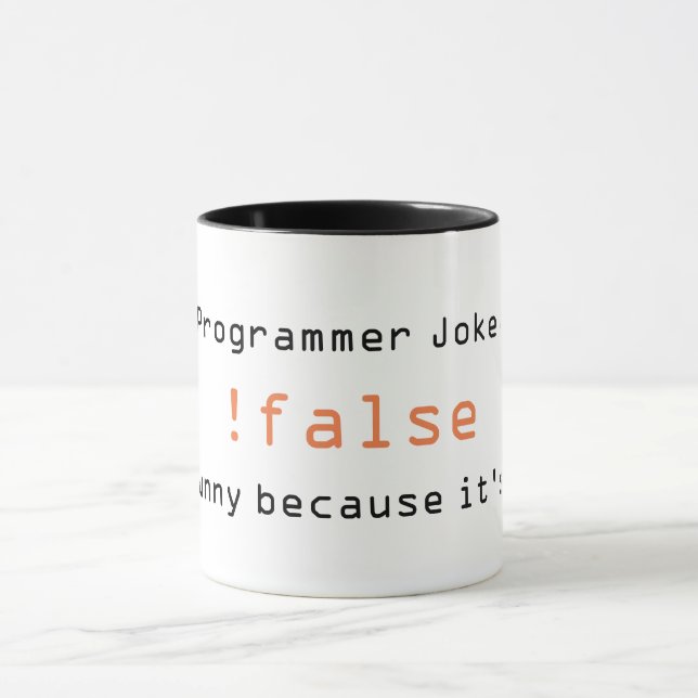 Programmer Joke Mug (Center)