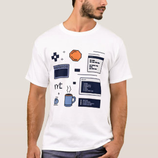 Programmer Life – Coding Workspace Developer. T-Shirt