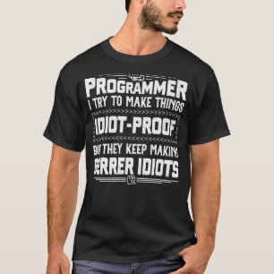Programmer Men Women Computer Coder Programming T-Shirt