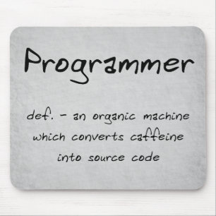Programmer Mousepad (humour)