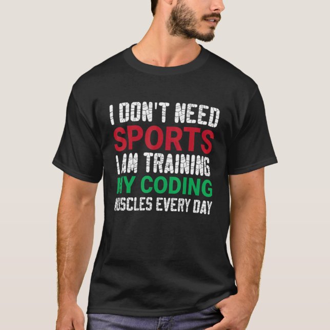 Programmer Programming Coding T-Shirt (Front)